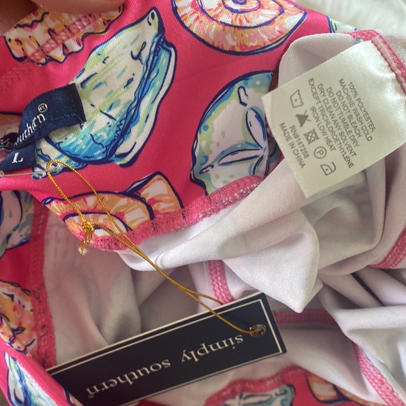 Simply Southern seashell leggings size large new with tag attached - Picture 6 of 6